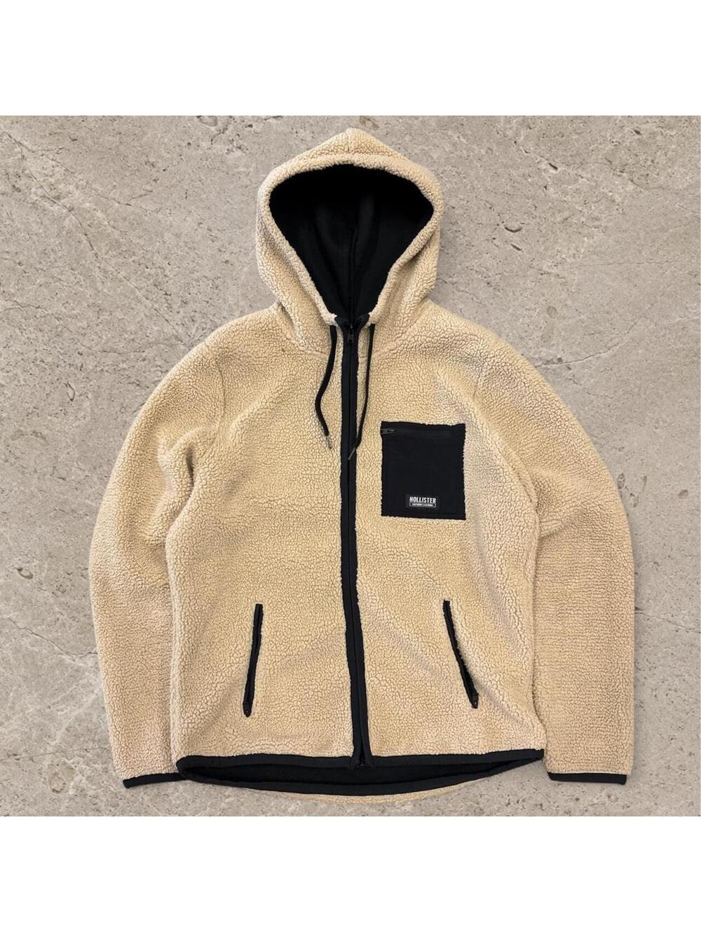 Y2K Hollister Co. Sherpa Hoodie